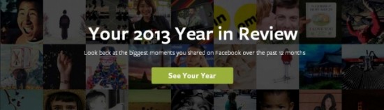 Facebook　「Year In Review」