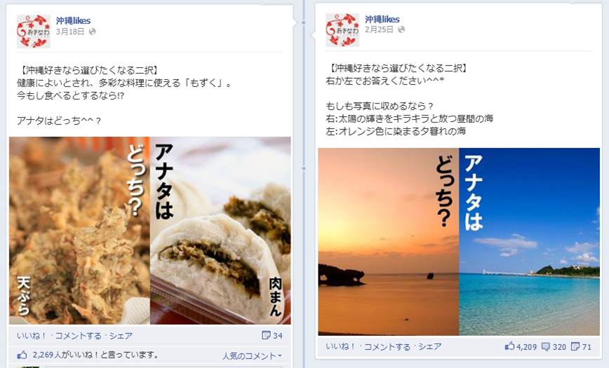 Facebook 活用 事例 プロモーション 沖縄likes (沖縄Likes)/琉球インタラクティブ株式会社