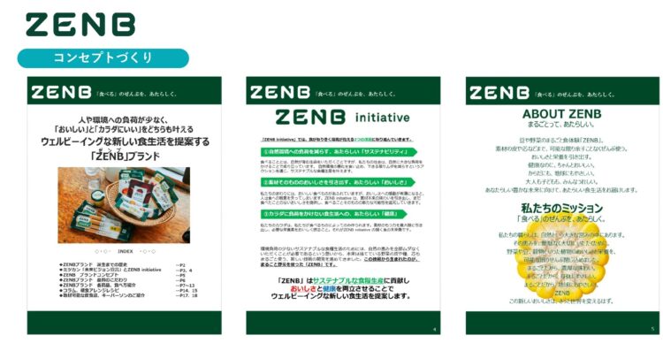 ZENB‐コンセプト作り