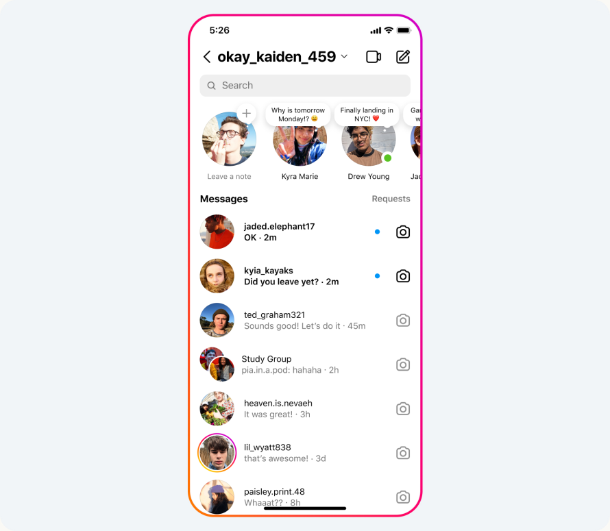 INew Sharing Features on Instagram: Notes, Group Profiles and More